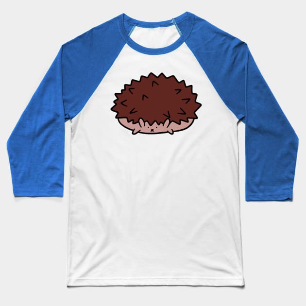 Porcupine Blob Baseball T-Shirt by saradaboru